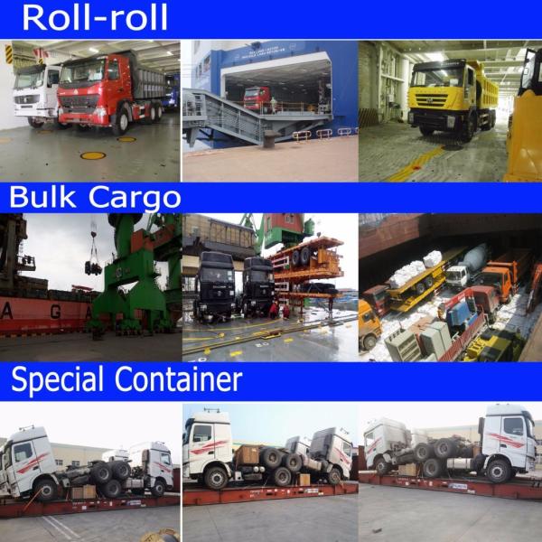 31-40t Load Capacity Used HOWO371HP Tractor Transport Truck with Hydraulic Steering