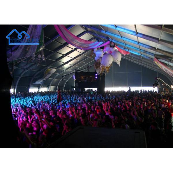 Waterproof Curve Tents Tennis Court Tents For Outdoor Party Sports Marquee