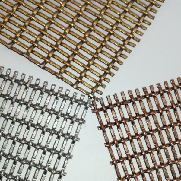 Interior / Exterior Stainless Steel Mesh Panels Durable