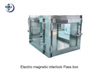 Tres puertas entrelazaron la portilla de acero inoxidable de 304 transferencias para el recinto limpio