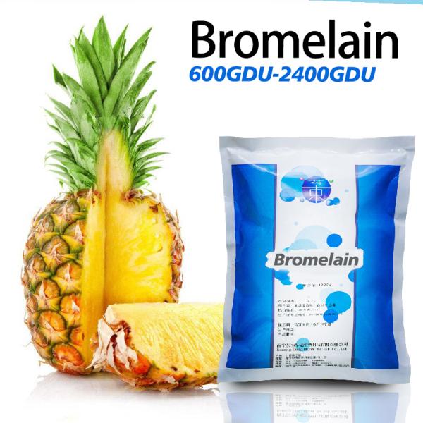 Bromélaïne en poudre de protéase 600GDU-2400GDU