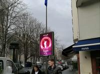 Panneau d'affichage de publicité extérieur de Polonais léger SMD1921 P4 LED