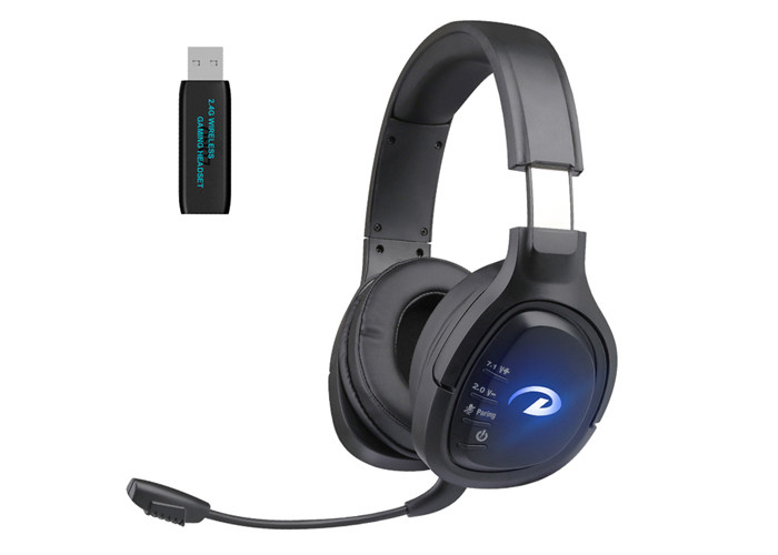 беспроводные наушники игры 2.4G, наушники 40db Bluetooth с микрофоном