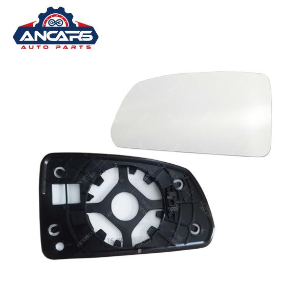 Black Color Kia Side Mirror Parts With Heating For Rio 2006 Rearview Mirror Lens