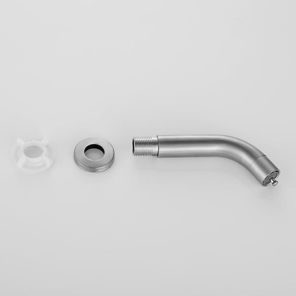 Durable SUS304 Basin Bathroom Wall Mounted Shower Arm Faucet Spout Tap