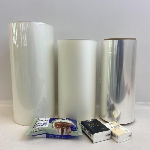 18u/20u Heat Sealable Polypropylene Film Transparent BOPP Film For Printing Composite Bag Making