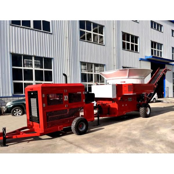 Large Bale Grinder - Diesel Engine Drive