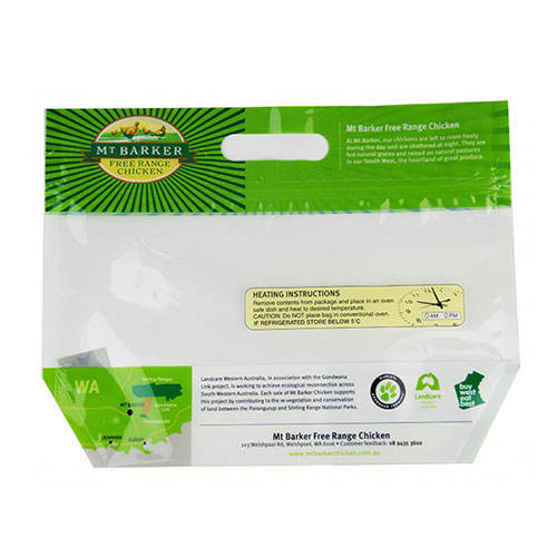 Brine Bag, Turkey Bag, Grease Proof Hot Roasted Chicken Microwave Bag, Stand Up Whole Grilled Rotisserie Roasted Chicken Packaging Bags Microwave Hot Anti-Fog Pouch Zipper Handle Roasted Chicken Bags