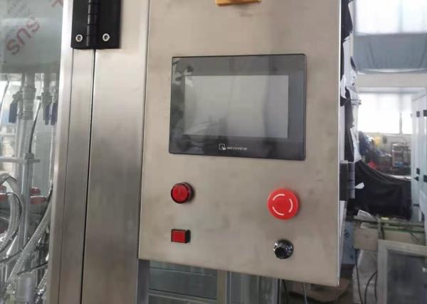Silver Grey 2000mL Water Bottling Machine SUS316L Bottle Filling Equipment