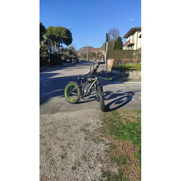 High Power 17.5AH Battery Electric Bike with Front Hub Motor and Aluminum Alloy Frame