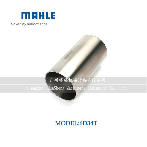 Forro MAHLE ME012900 do cilindro do motor diesel de KOMATSU 4D34 6D34