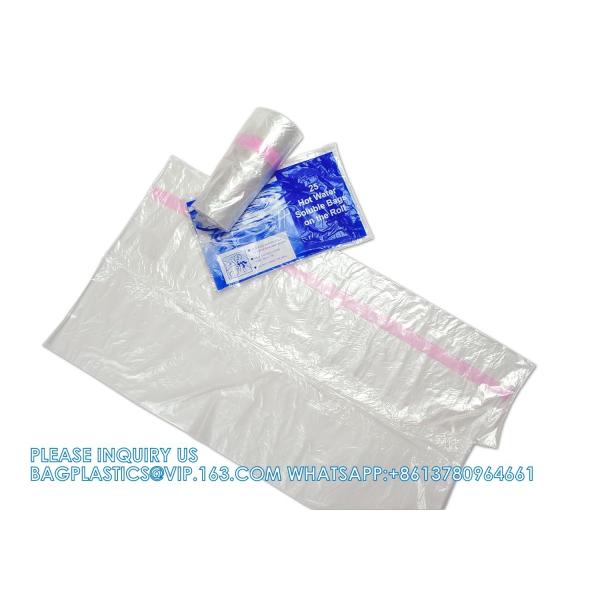Polyvinyl Alcohol Film, Hot Water Soluble Bags Soluble Hamper Liners dissolvable laundry bags