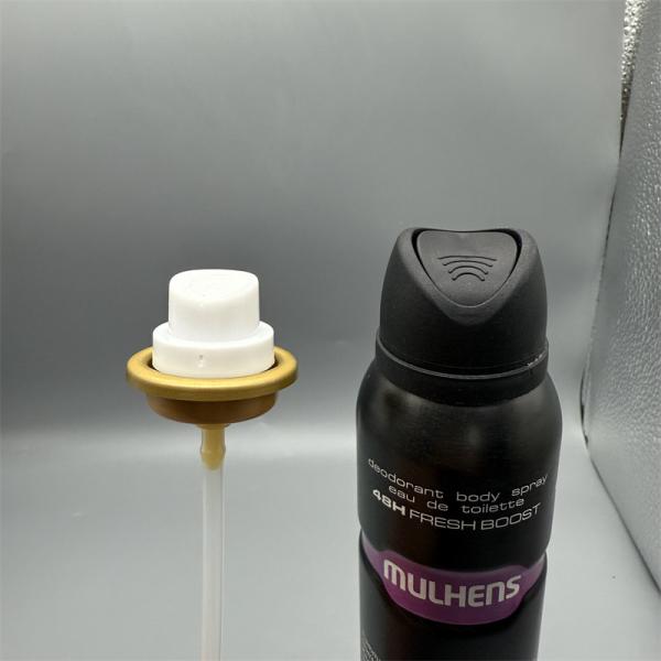 Sustainable Deodorant Body Spray Valve for Natural Products with Eco-Friendly Materials