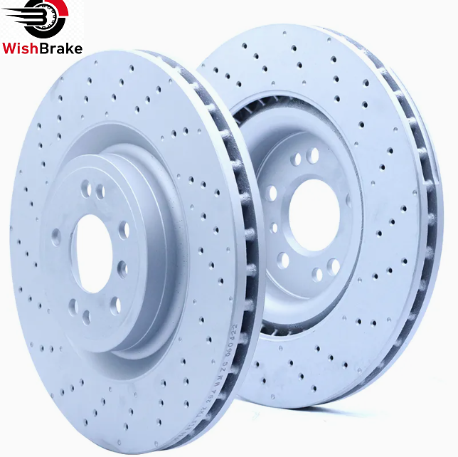 Drilled And Slotted Brake Disc For BMW Audi Mercedes Benz Lamborghini Nissan Ferrari Brake Discs Distributor Wholesale brake Rotors