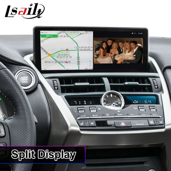 Lsailt 10.25 Inch Car Multimedia Carplay Auto Android Screen For Lexus NX NX200T NX300 NX300h
