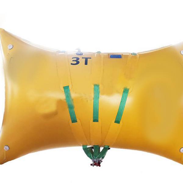 Saco de elevação de ar subaquático em forma de almofada para busca e salvamento submarino