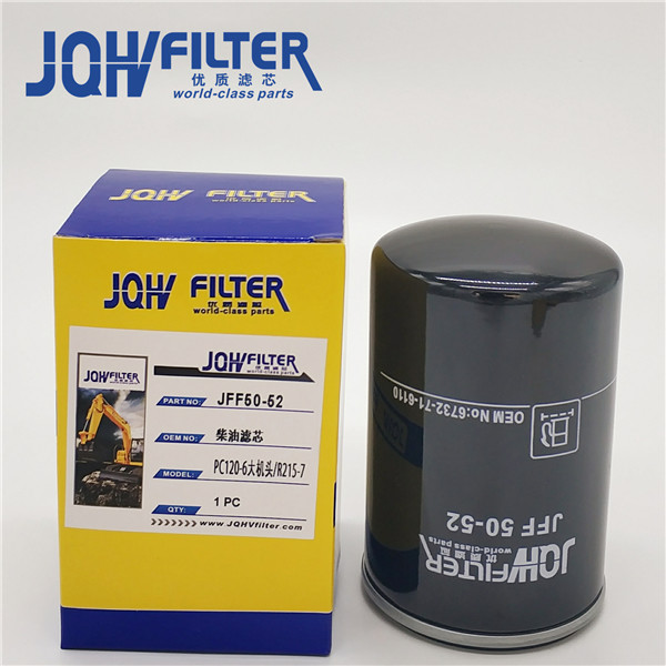 PC200-6/7 PC130-6 Replacement Fuel Filter , 6732-71-6110 P550440 FF5052 Fuel Filter