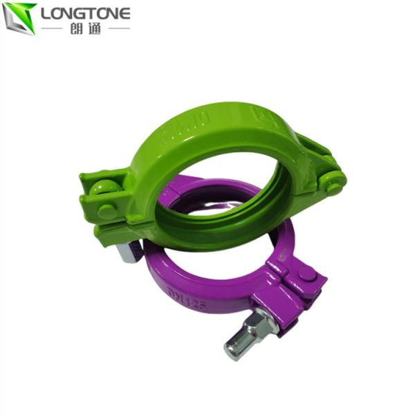 Зажим для резиновой трубы ковкой стали струбцины трубы конкретного насоса DN125 резиновый