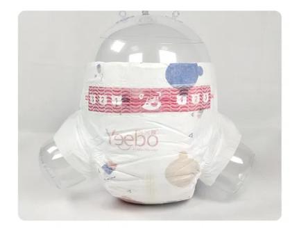 Free Sample Wholesale Price Custom Printed Baby Pants Nappy Skin Care Soft and Comfortable  Baby Diaper Pants