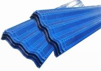900 mm Largeur Pourtour à poussière métallique perforée couverte de couleur bleue pour centrale électrique