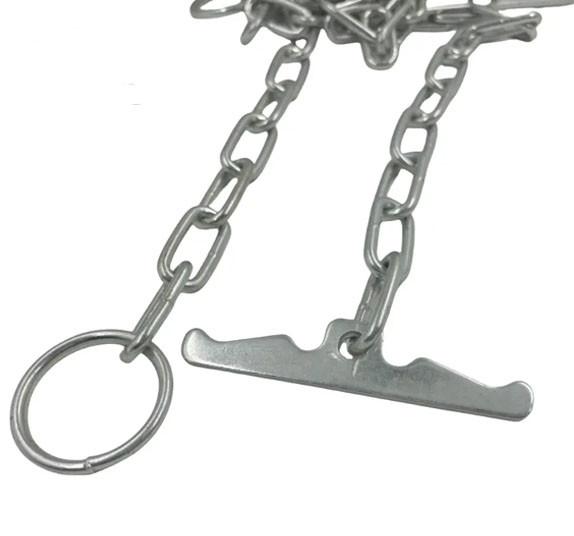 Chaînes standard de liaison pour bovins et bovines enduites de zinc de 6 mm et 8 mm avec certificat ISO CE
