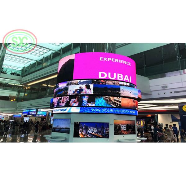 P3.91 Настраиваемый цветный RGB светодиодный дисплей для наружной рекламы Ultra HD Vision