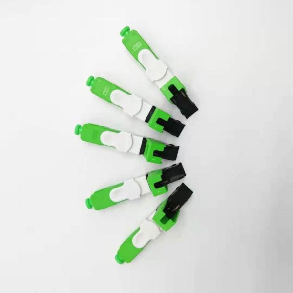 Fibra ótica do modo 50dB da manutenção programada de FTTH conectores rápidos da multi