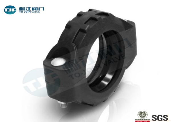 Nylon Plastic Grooved Pipe Coupling DN25 - DN200 For Pipe Connection