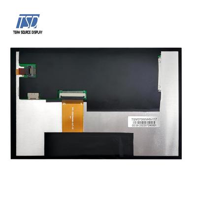7 Inch 500 Nits 800x480 LVDS TFT LCD Display Module Of Automotive Standard