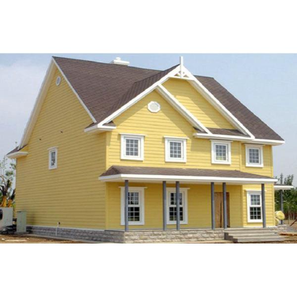 Cedar Beautiful WPC House with Solid Wood Plastic Composite Panel