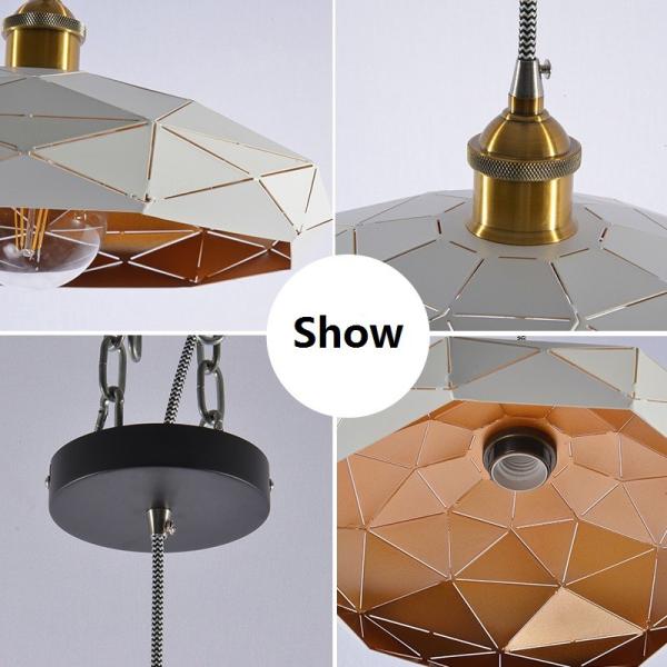 E27 Vintage Pendant Light Bedroom Chandelier Designer Lamp