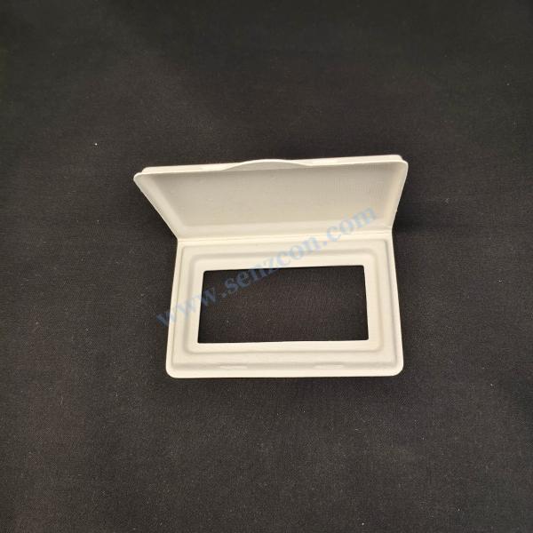 Factory-customized pulp molding lids for wet wipes, replacing plastic and complying with EU and US plastic bans, eco-friendly and degradable.