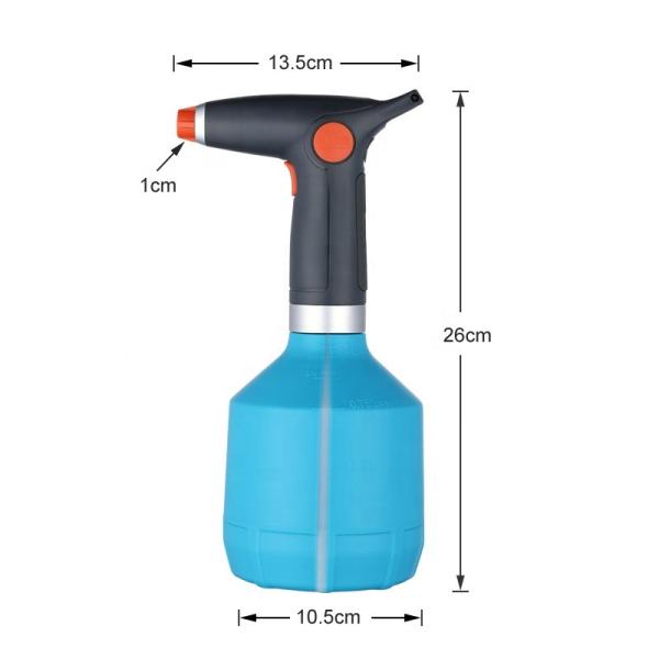 Plastic Bottle Electric Sprayer 1L Custom Small Home Use Garden Handheld USB Electric Device Water Mist Sprayer