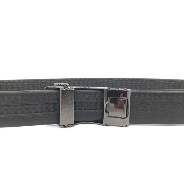 Пояс храповика кожи s классических людей „выбил пряжку зерна 1,38 крокодила широкую регулируемую