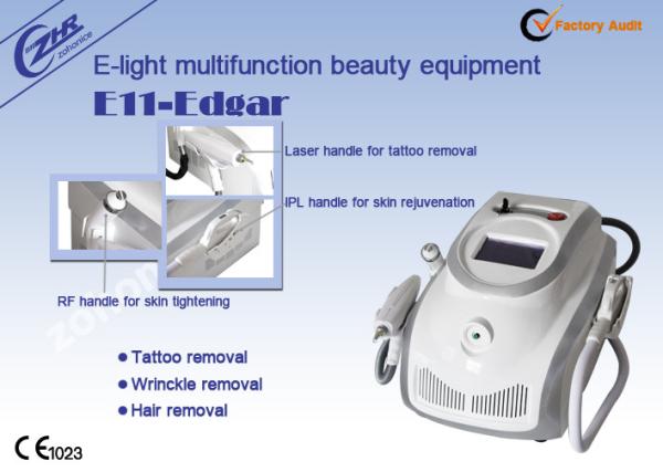 Portable Elight IPL RF Smooth wrinkles Beauty Machine With 4 Filters Handle