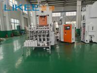 envase de aluminio de 12000pcs/H 26KW que hace máquina la máquina del envase de la hoja de plata