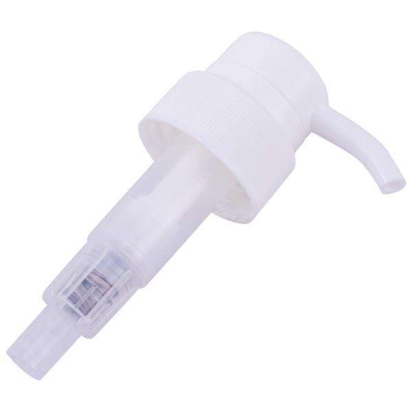 PP Material Plastic Lotion Pump Ribbed Smooth 2cc Body Cream Dispenser