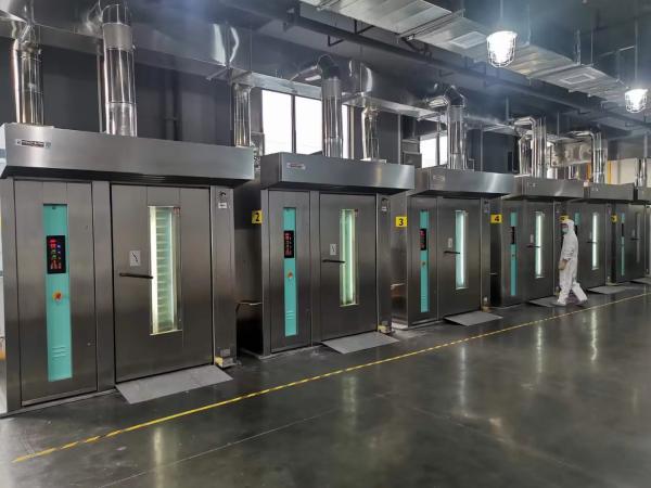 Gas Commercial Rack Oven 32 Trays Steel Stainless Professional Bread Oven OEM