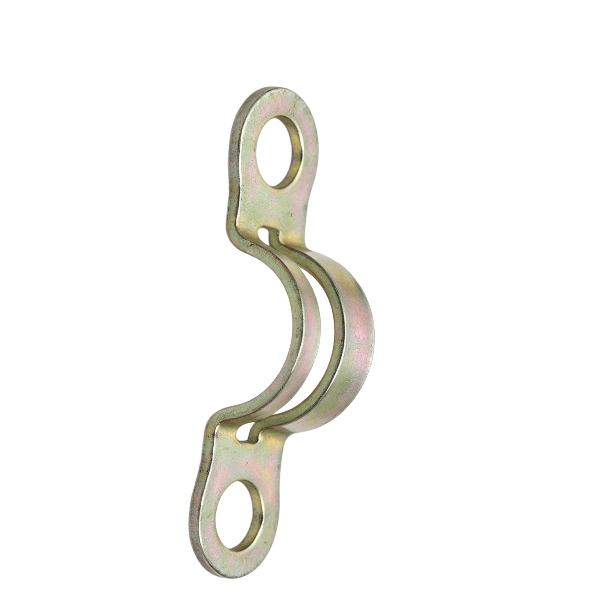 Stainless Steel Heavy Duty Cable Strap Bracket with Dual Arc Channel for Secure Cable Support