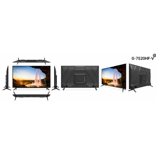 Google TV de 75 pulgadas personalizable con vidrio templado UHD Soporte para TV inteligente HD