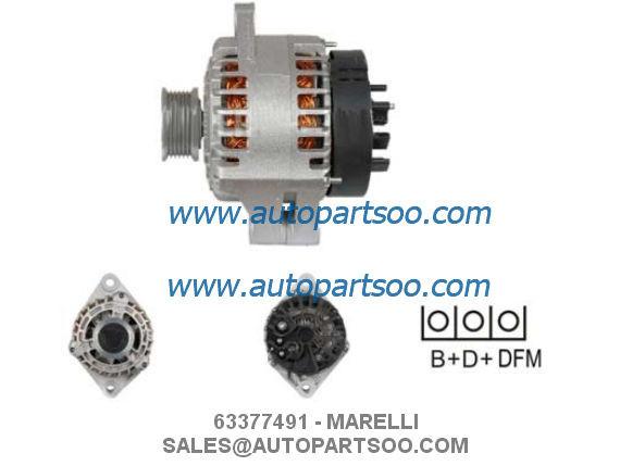 63321367 63321615 - MARELLI Alternator 12V 65A Alternadores