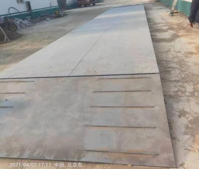 3.4X20M 80Ton Manganese Steel Weighbridge Digital Load Cell Truck Scale