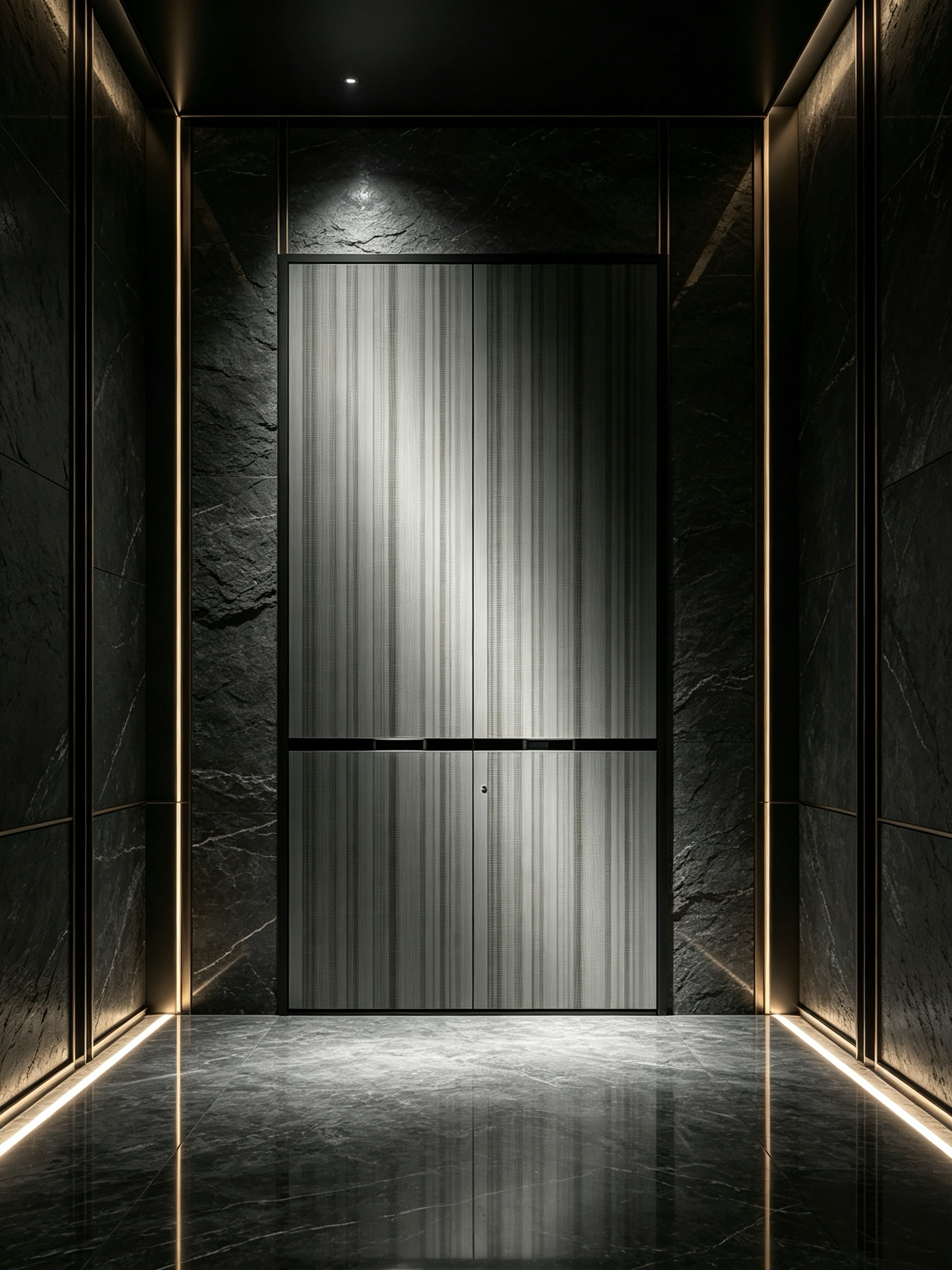 T6-T5 Aviation-grade Aluminum Alloy Thermal Break System Door with 304 Stainless Steel Hardware and Electric Switch/Remote Control