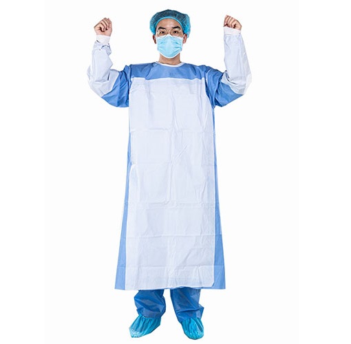 Hospital Disposable Waterproof Gown Sterile Sms Surgical Medical
