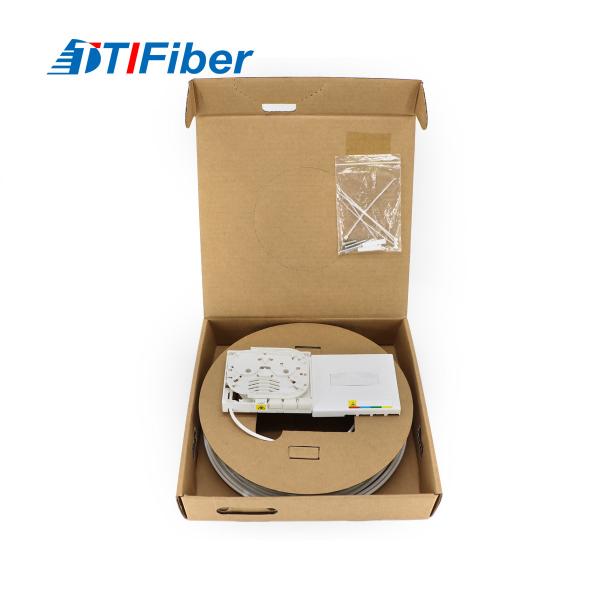 Коробка оптического кабеля Ftth терминальная с соединителем SC/APC кабеля падения