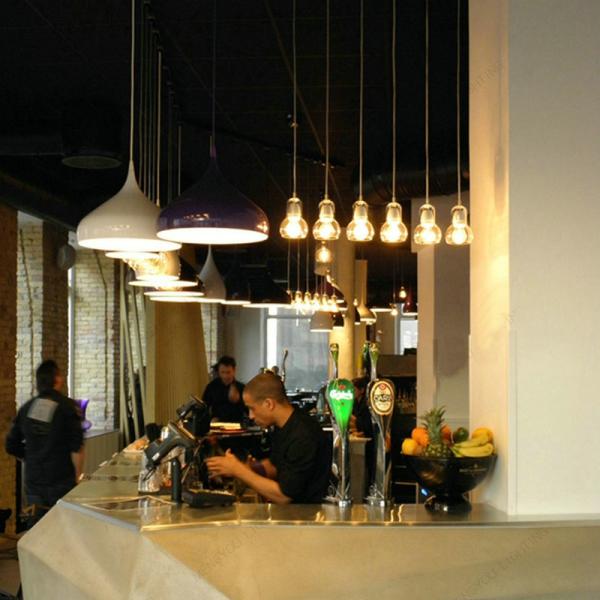 Loft Vintage hanglamp fixtures E27 bulbs Glass Pendant Lights hanging lamp Ediso