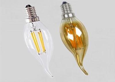 Indoor Lighting Led Filament Lamp With Tail Glass Body Material Ac220 - 240v