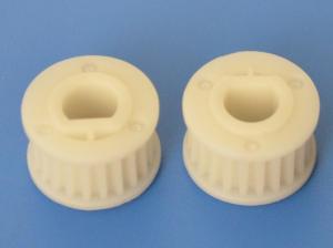 Customized Nylon Gear Wheel , High Precision Plastic Pulley Wheel