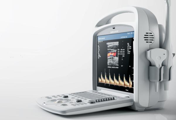 18.5 Inch Full Touch Screen Trolley Color Doppler Machine With High Resolution