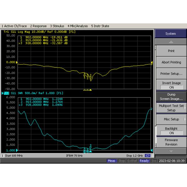 Flat Outdoor Panel Antenna RFID 902-928 MHz 10dBi 700x150x90